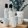 VIAMAJA Krus, Kopper Og Glas<Café krus 330 ml - Hvid porcelæn 4 stk