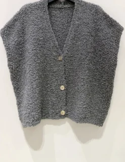 VIAMAJA Cardigans<Cardigan med kort ærmer - Grey