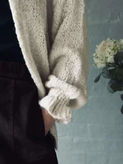 VIAMAJA Cardigans<Cardigan Oversize - Off white