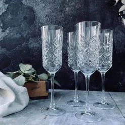 VIAMAJA Krus, Kopper Og Glas<Champagneglas - 4 stk