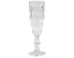 VIAMAJA Krus, Kopper Og Glas<Champagneglas m. diamantudskæring