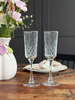 VIAMAJA Krus, Kopper Og Glas|Alt Til Vin<Chanpagne glas - 2 stk