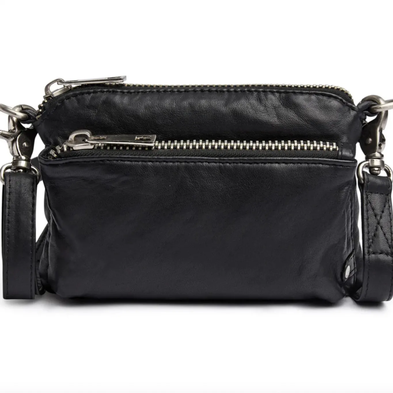 VIAMAJA Clutch<Clutch / crossover - Black / silver