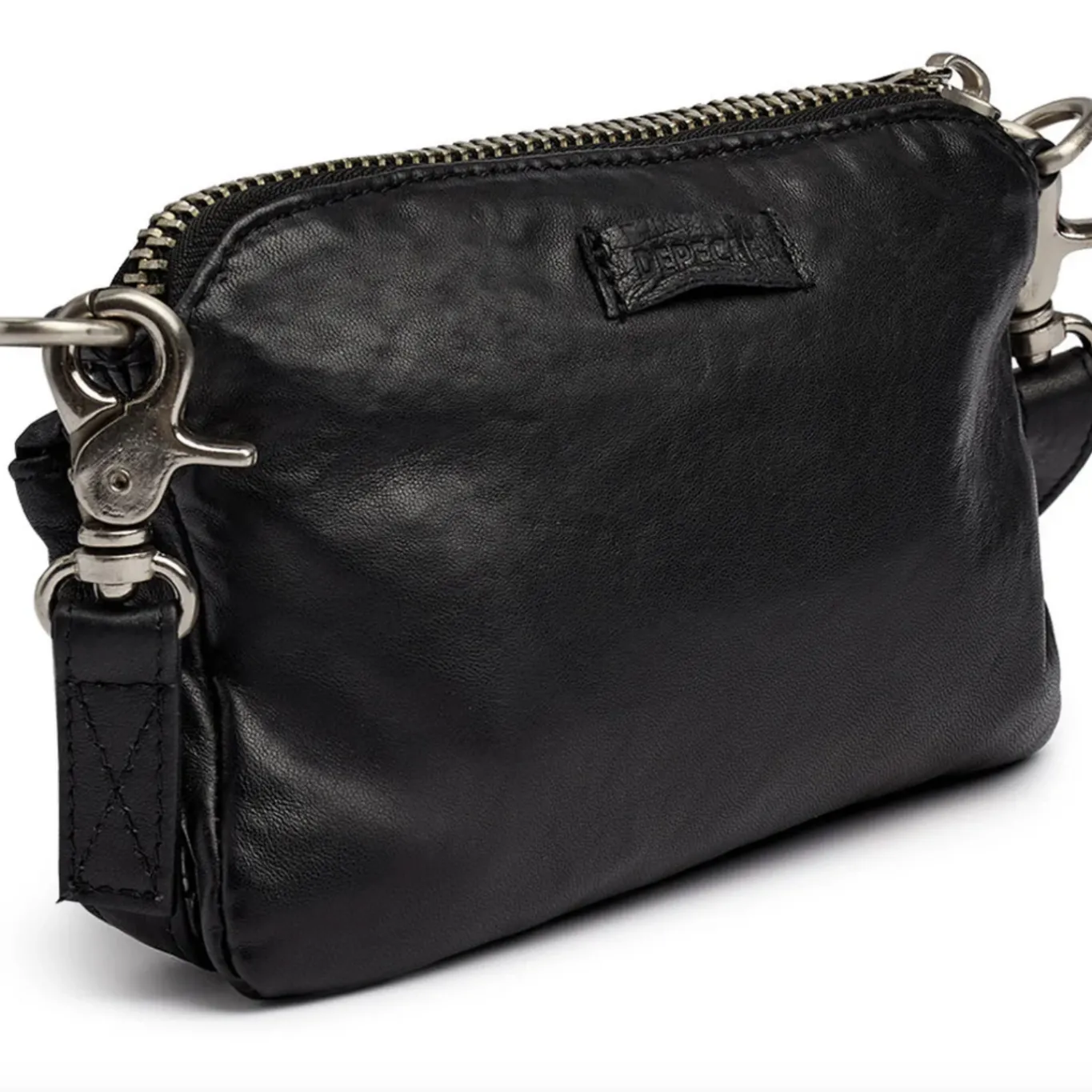 VIAMAJA Clutch<Clutch / crossover - Black / silver