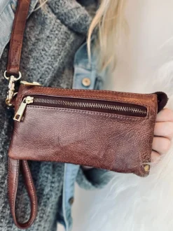 VIAMAJA Clutch|Cross Body<Clutch / skindtaske - Brandy