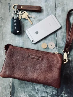 VIAMAJA Clutch|Cross Body<Clutch / skindtaske - Brandy