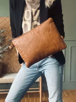VIAMAJA Clutch|Håndtasker<Clutch Alba - Cognac