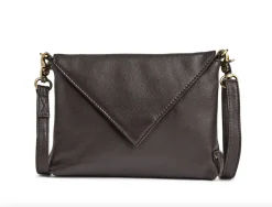 VIAMAJA Clutch<Clutch Aura - Dark mocca