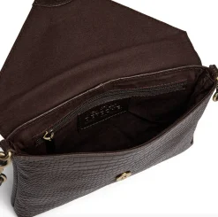 VIAMAJA Clutch|Cross Body<Clutch croco i skind - Brown