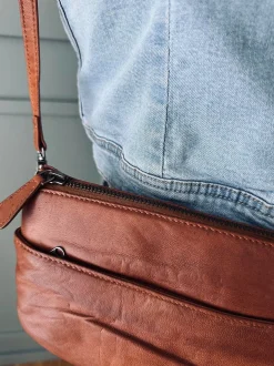 VIAMAJA Clutch<Clutch Jelva Cognac