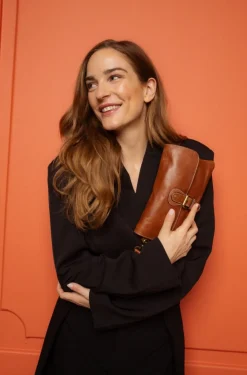 VIAMAJA Clutch<Clutch Jodi - Walnut