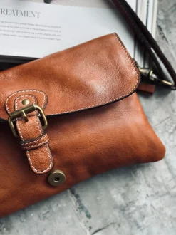 VIAMAJA Clutch<Clutch Jodi - Walnut