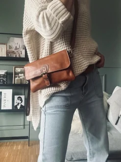 VIAMAJA Clutch<Clutch Jodi - Walnut
