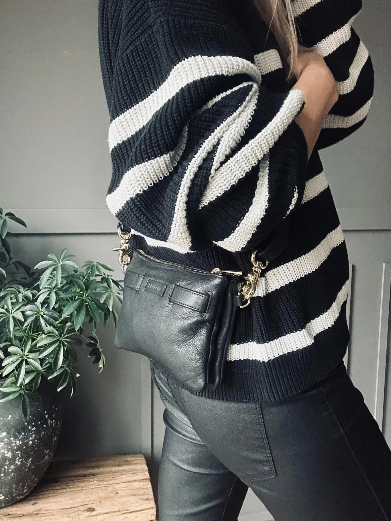 VIAMAJA Clutch<Clutch Lady clutch i høj skindkvalitet