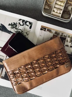 VIAMAJA Clutch|Håndtasker<Clutch Lux Handmade - Camel