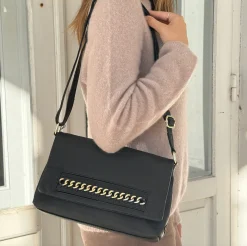 VIAMAJA Clutch|Restparti<Clutch med guldkæde - Big