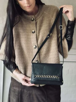 VIAMAJA Clutch|Restparti<Clutch med guldkæde - Small