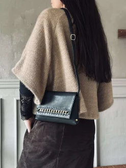 VIAMAJA Clutch|Restparti<Clutch med guldkæde - Small