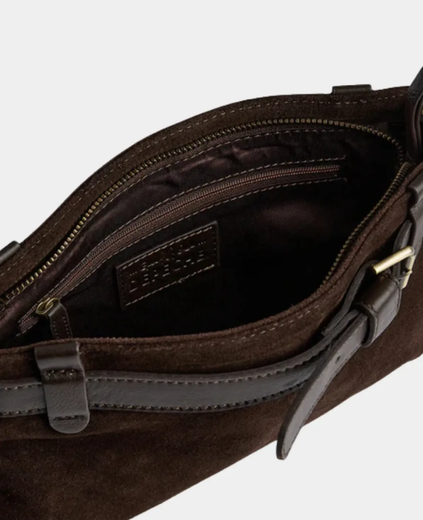 VIAMAJA Clutch<Clutch ruskind - Chocolate