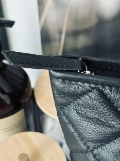 VIAMAJA Clutch|Toilettasker<Clutch SOFT LEATHER – Black