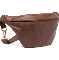 VIAMAJA Bæltetasker|Læder Tasker<Cool Buffy Bumbag i smørblødt læder - Brandy