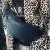 VIAMAJA Bæltetasker|Læder Tasker<Cool Buffy Bumbag i smørblødt læder - Midnight Blue