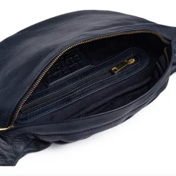 VIAMAJA Bæltetasker|Læder Tasker<Cool Buffy Bumbag i smørblødt læder - Midnight Blue