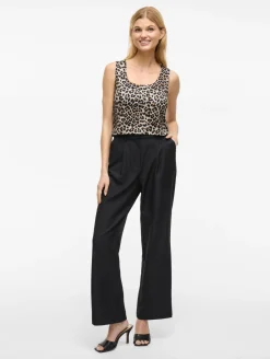 VIAMAJA Bluser<Crop tank top - Leo