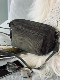 VIAMAJA Cross Body<Crossbody Army fløjl