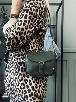 VIAMAJA Cross Body|Læder Tasker<Crossbody Aura Army