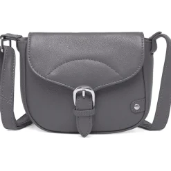 VIAMAJA Cross Body|Læder Tasker<Crossbody Aura Grey