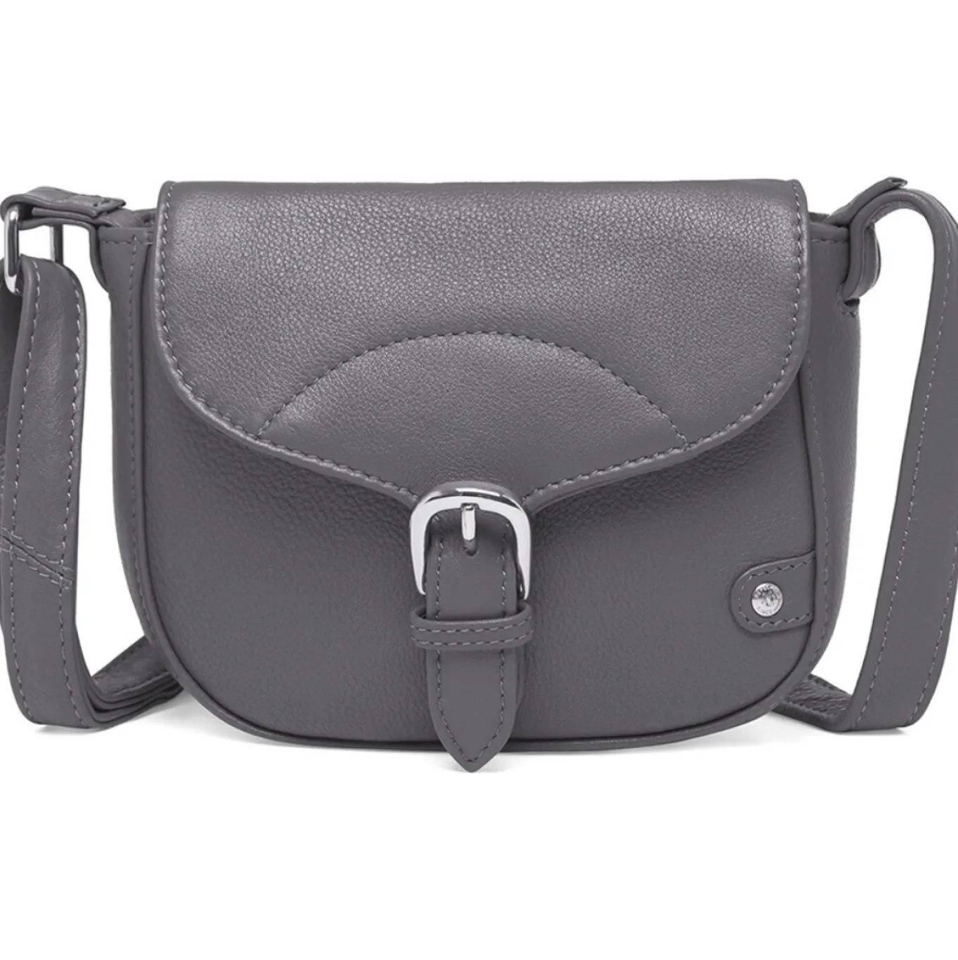 VIAMAJA Cross Body|Læder Tasker<Crossbody Aura Grey