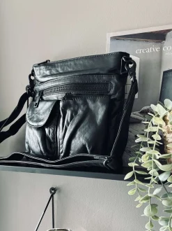 VIAMAJA Cross Body|Læder Tasker<Crossbody Black – Ultra blød