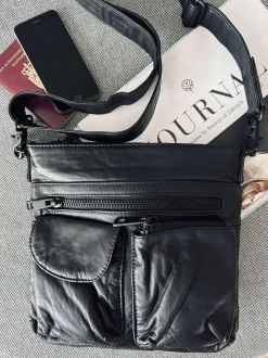 VIAMAJA Cross Body|Læder Tasker<Crossbody Black – Ultra blød