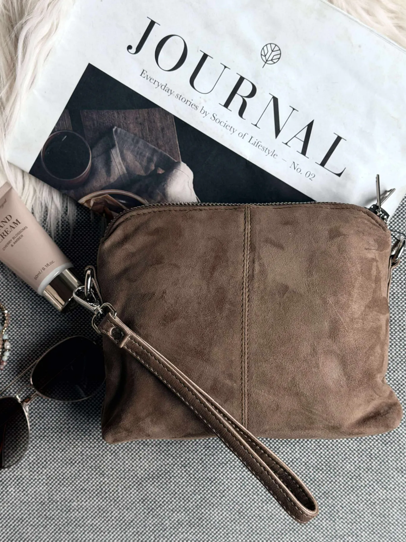 VIAMAJA Clutch|Cross Body<Crossbody clutch ALICE - Nude brown