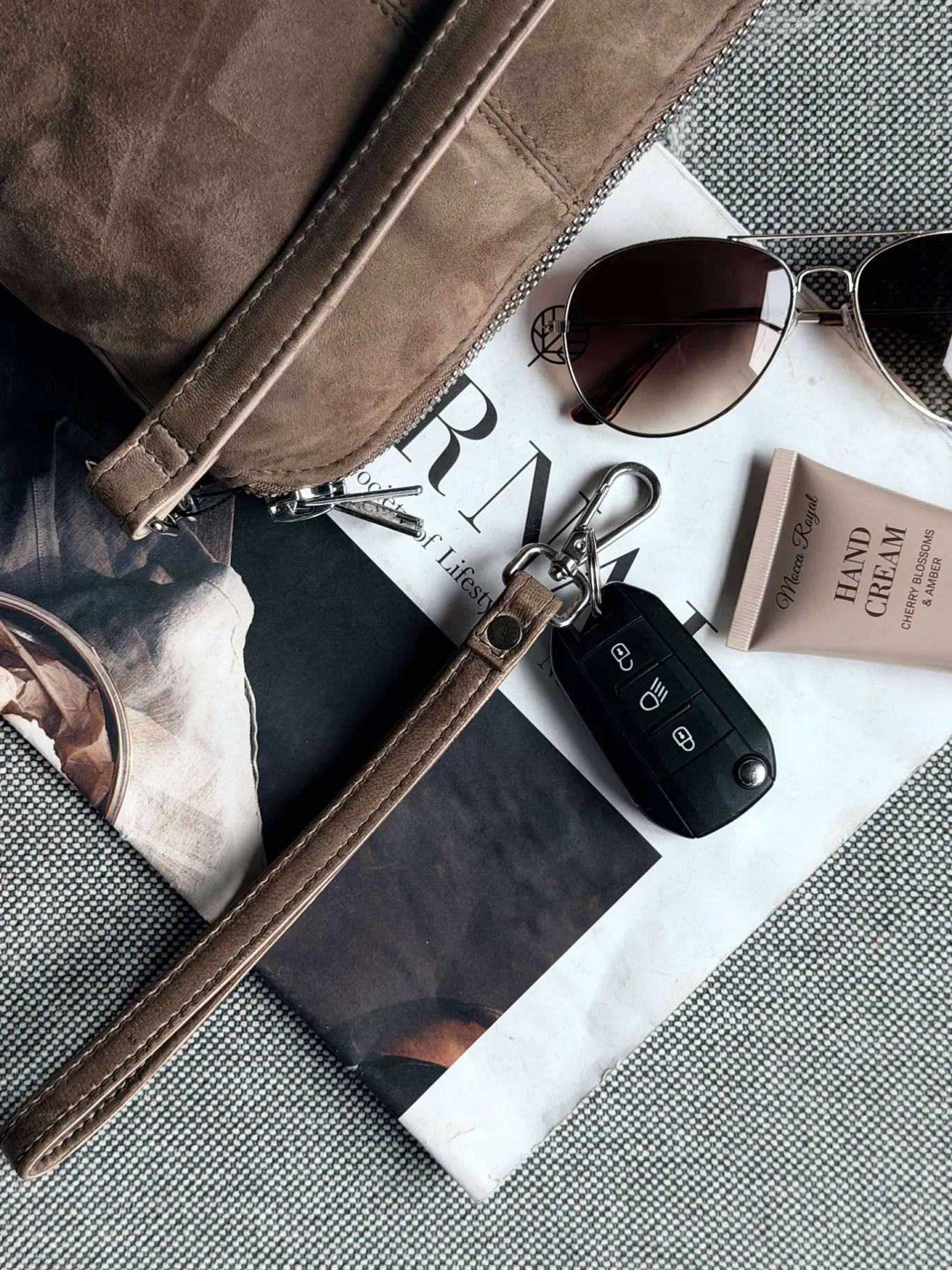 VIAMAJA Clutch|Cross Body<Crossbody clutch ALICE - Nude brown