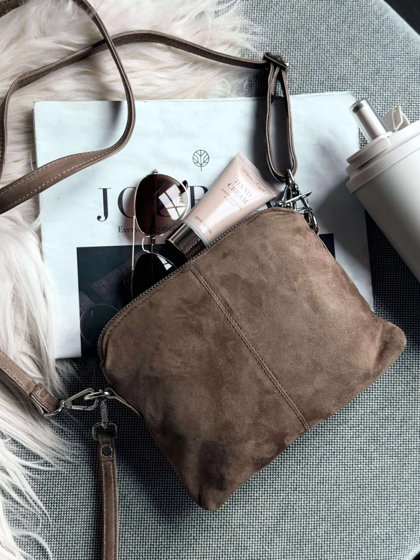 VIAMAJA Clutch|Cross Body<Crossbody clutch ALICE - Nude brown