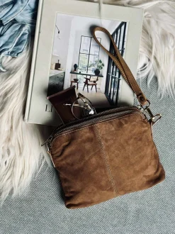 VIAMAJA Clutch|Cross Body<Crossbody clutch ALICE - Ruskind caramel