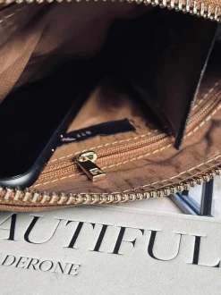 VIAMAJA Clutch|Cross Body<Crossbody clutch ALICE - Ruskind caramel