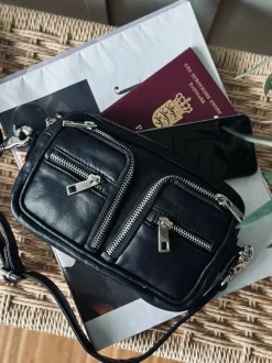VIAMAJA Cross Body|Restparti<Crossbody Geneva – Black / silver