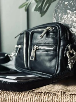 VIAMAJA Cross Body|Restparti<Crossbody Geneva – Black / silver