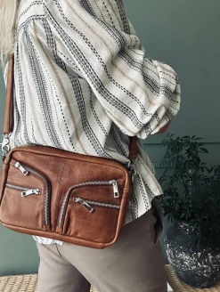 VIAMAJA Cross Body|Restparti<Crossbody Geneva Big – Walnut