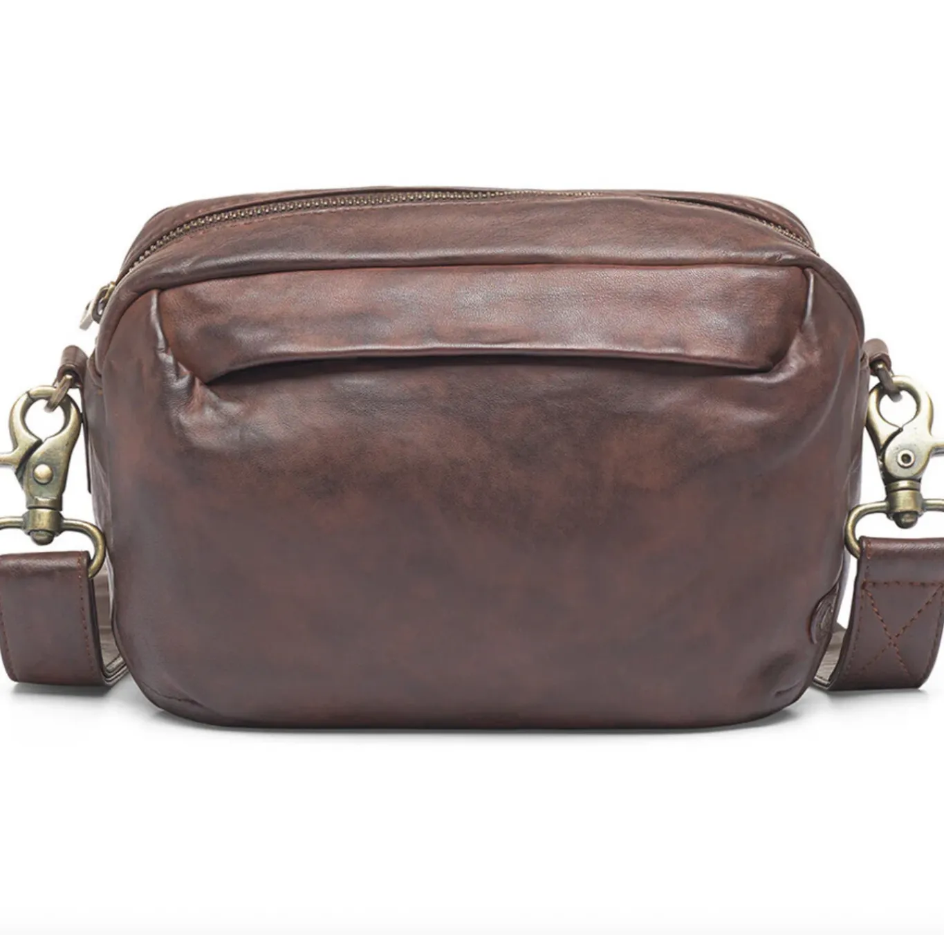 VIAMAJA Cross Body|Læder Tasker<Crossbody Hanna - Winter brown