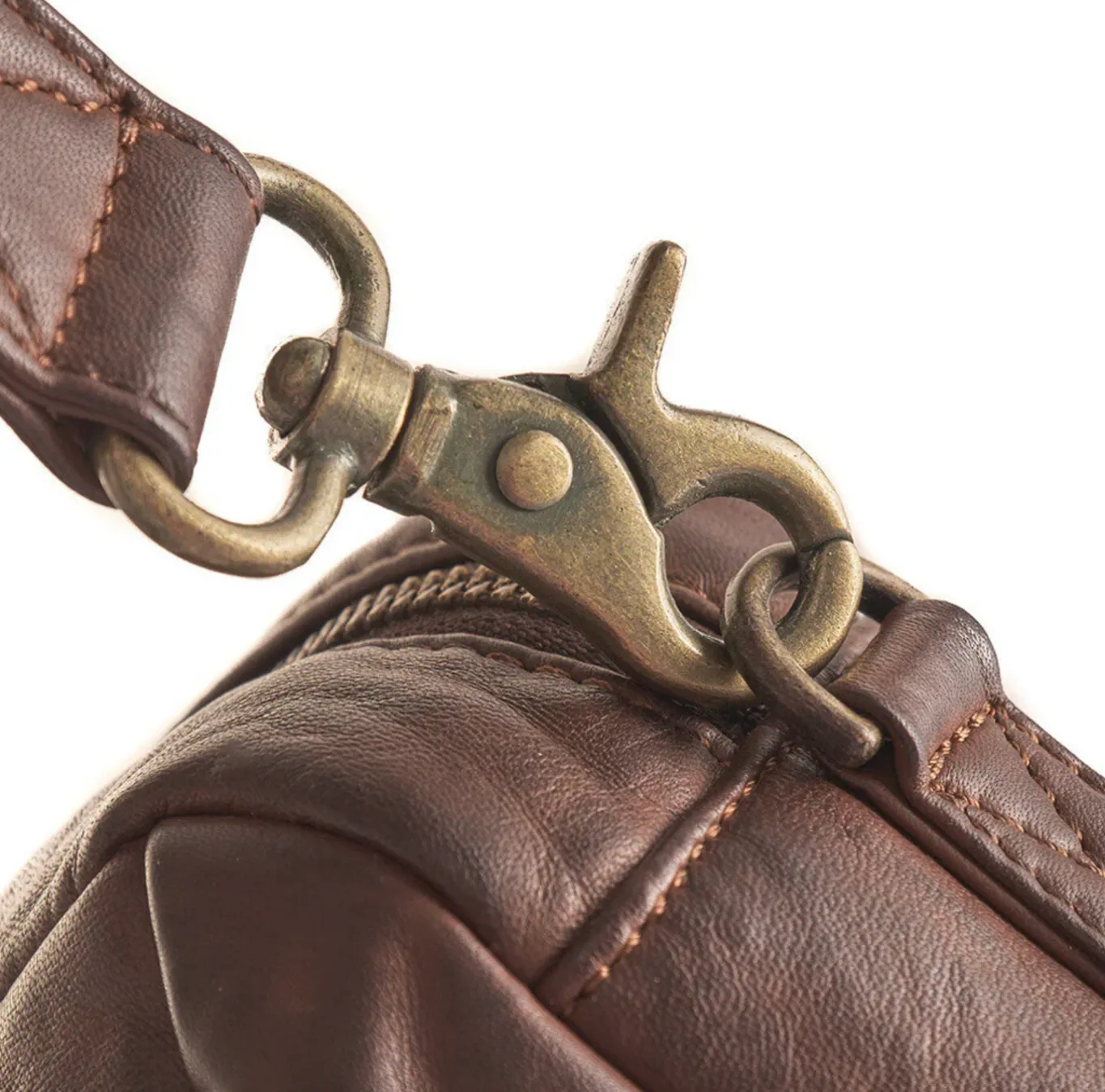 VIAMAJA Cross Body|Læder Tasker<Crossbody Hanna - Winter brown