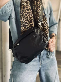 VIAMAJA Cross Body|Læder Tasker<Crossbody Hanna Black