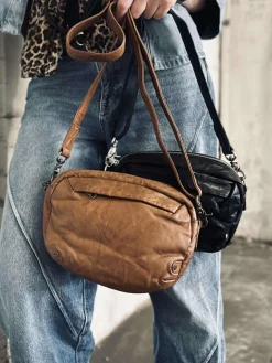 VIAMAJA Cross Body|Læder Tasker<Crossbody Hanna Black