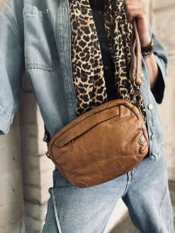 VIAMAJA Cross Body|Læder Tasker<Crossbody Hanna Cognac