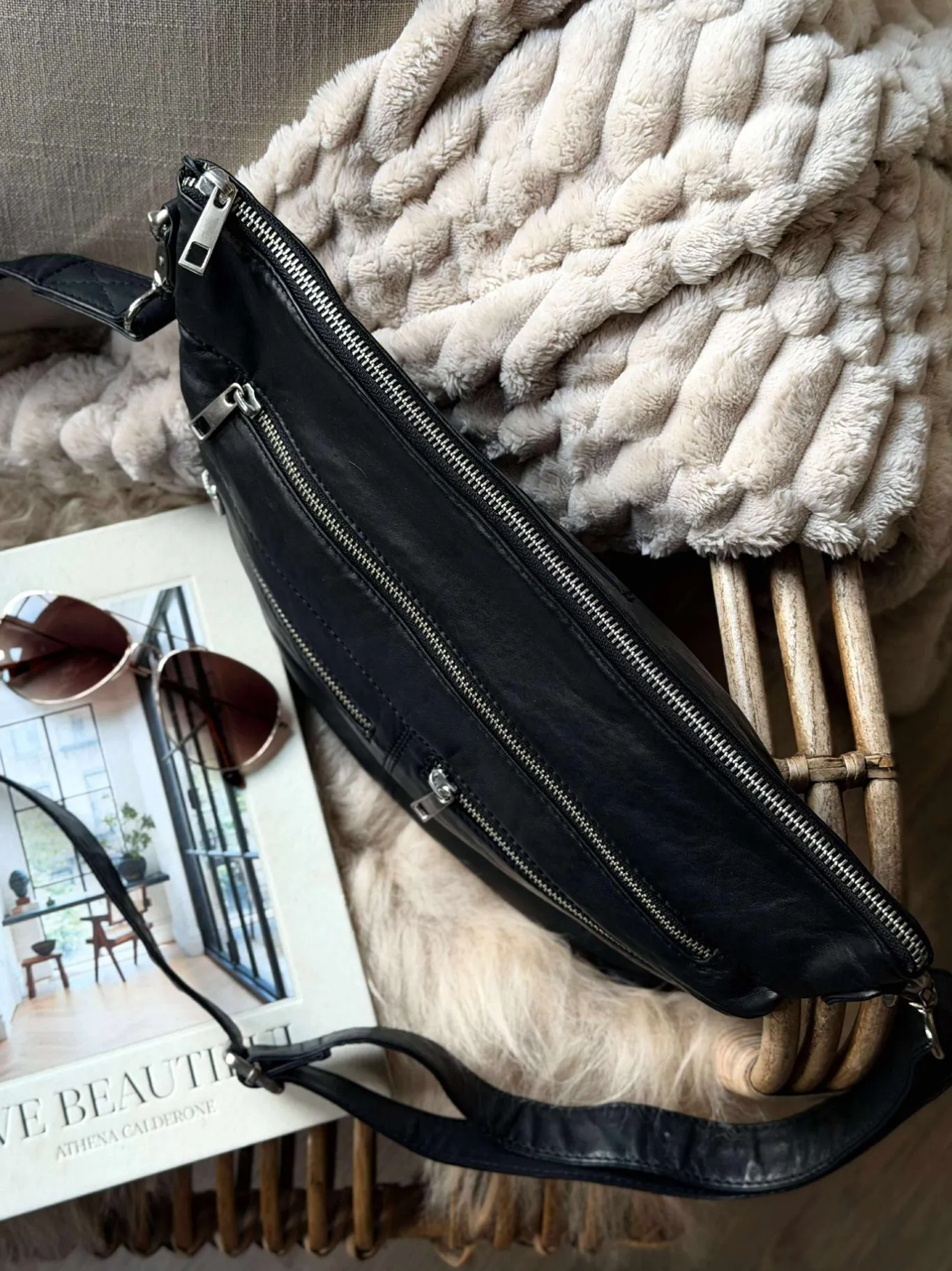 VIAMAJA Cross Body|Læder Tasker<Crossbody Nadine - Black