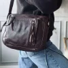VIAMAJA Cross Body|Læder Tasker<Crossbody Raw Boheme Big – Brown