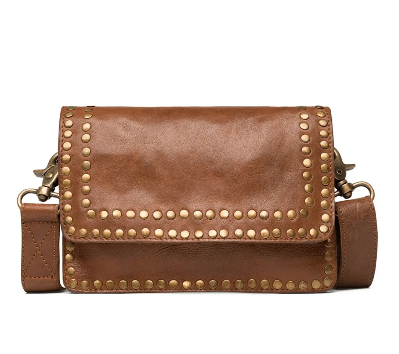 VIAMAJA Cross Body<Crossbody Raw Vintage cognac